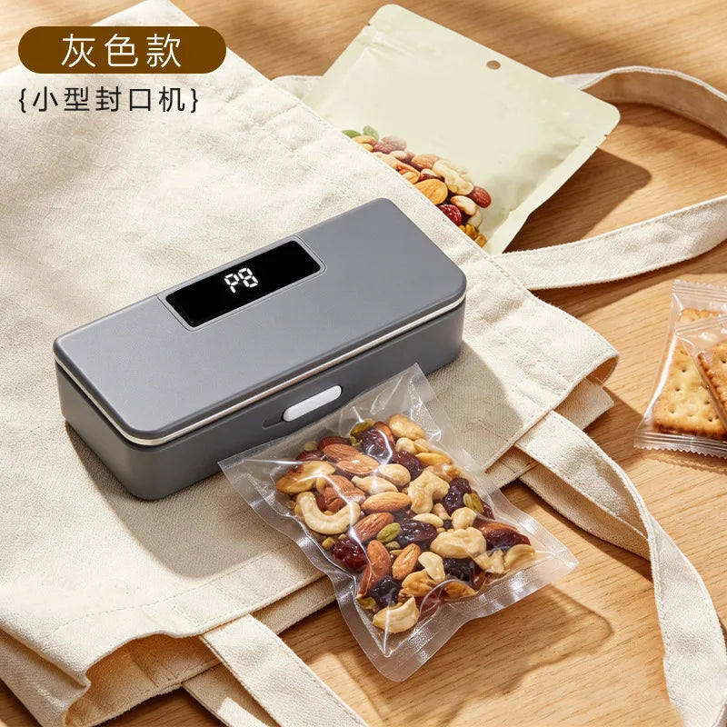 Compact In Rechargeable Bag Sealer Heat Seal Cutter