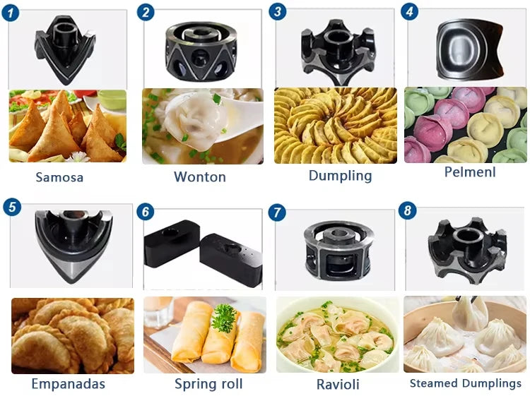 Commercial Automatic Dumpling Making Machine Chinese Restaurant