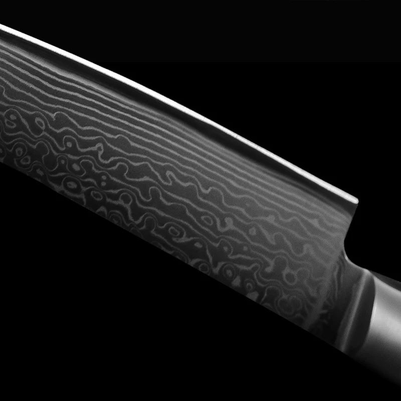 Damascus Steel Japanese Chef Knife Meat Cleaver Slicing