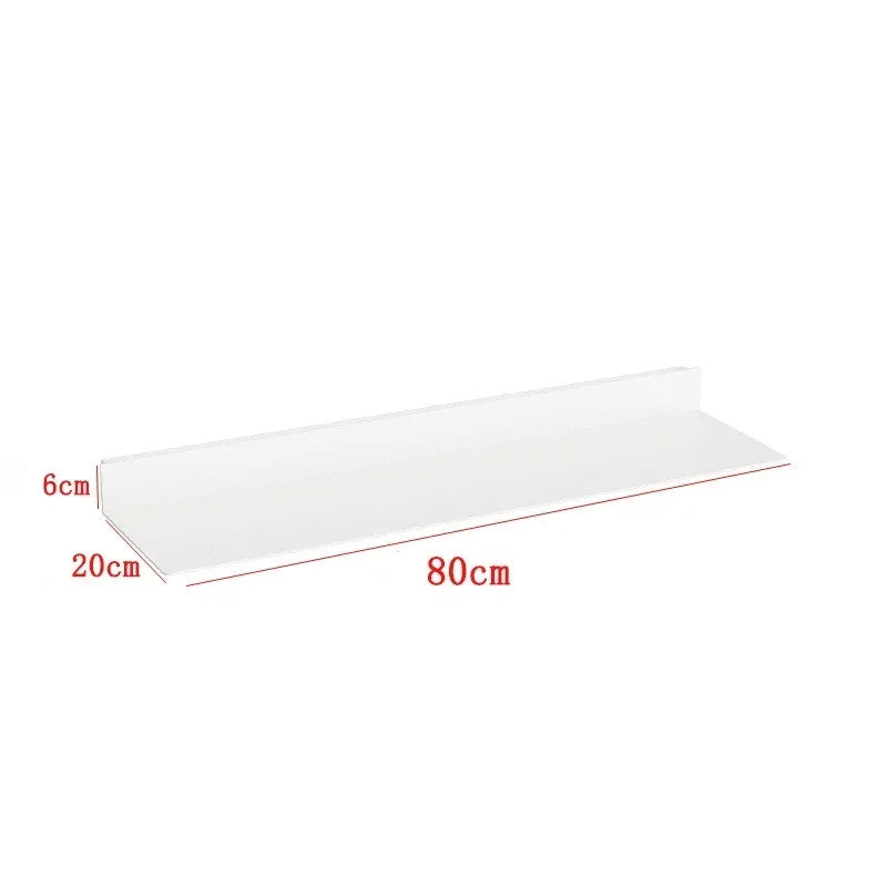 Iron Floating Wall Shelf Storage Organizer Shelves Bathroom