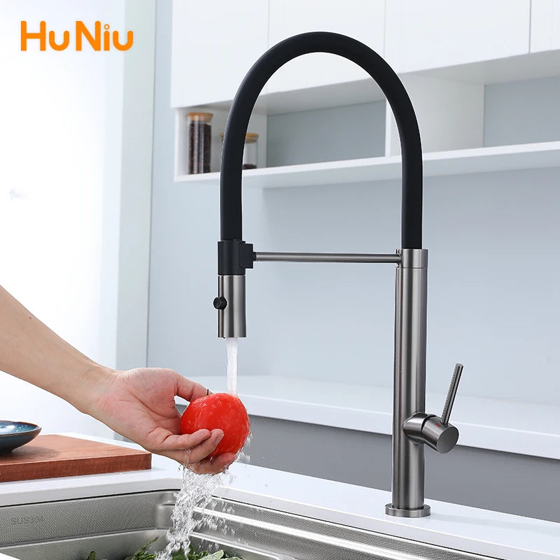 Faucet Sink Faucets Rubber Pull Down Stream Sprayer