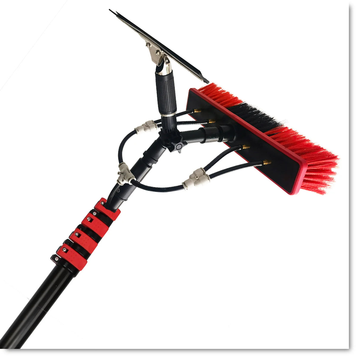 Water Fed Telescopic Pole Telesbrush Window Solar Photovoltaic