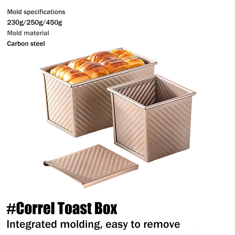 1pcs Rectangle Loaf Pan Cover Oven Baking Mould