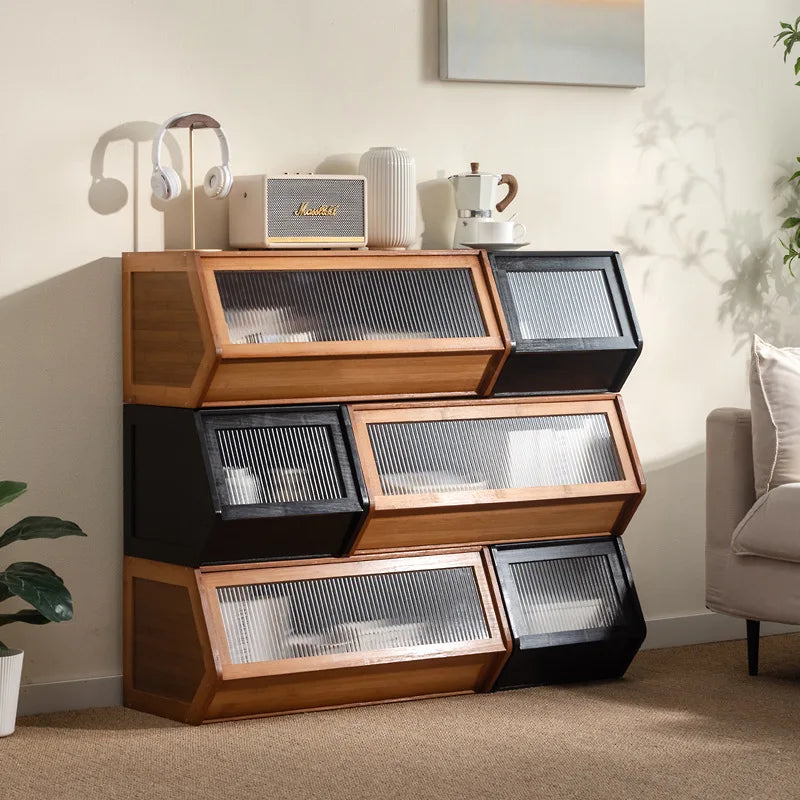 Bucket Cabinet Storage Cabinet Bedroom Living Room Bookshelf