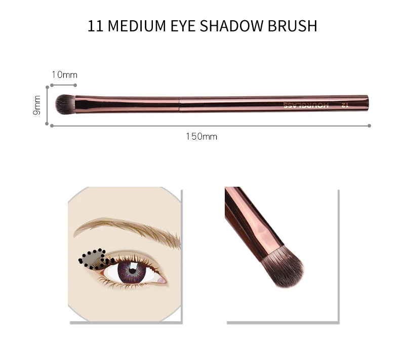 Hourglass Cruelty Makeup Brush-19brushes Blusher Powder