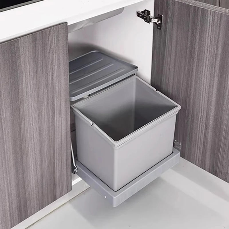 Large Capacity Trash Can Recycle Trash Bin Food