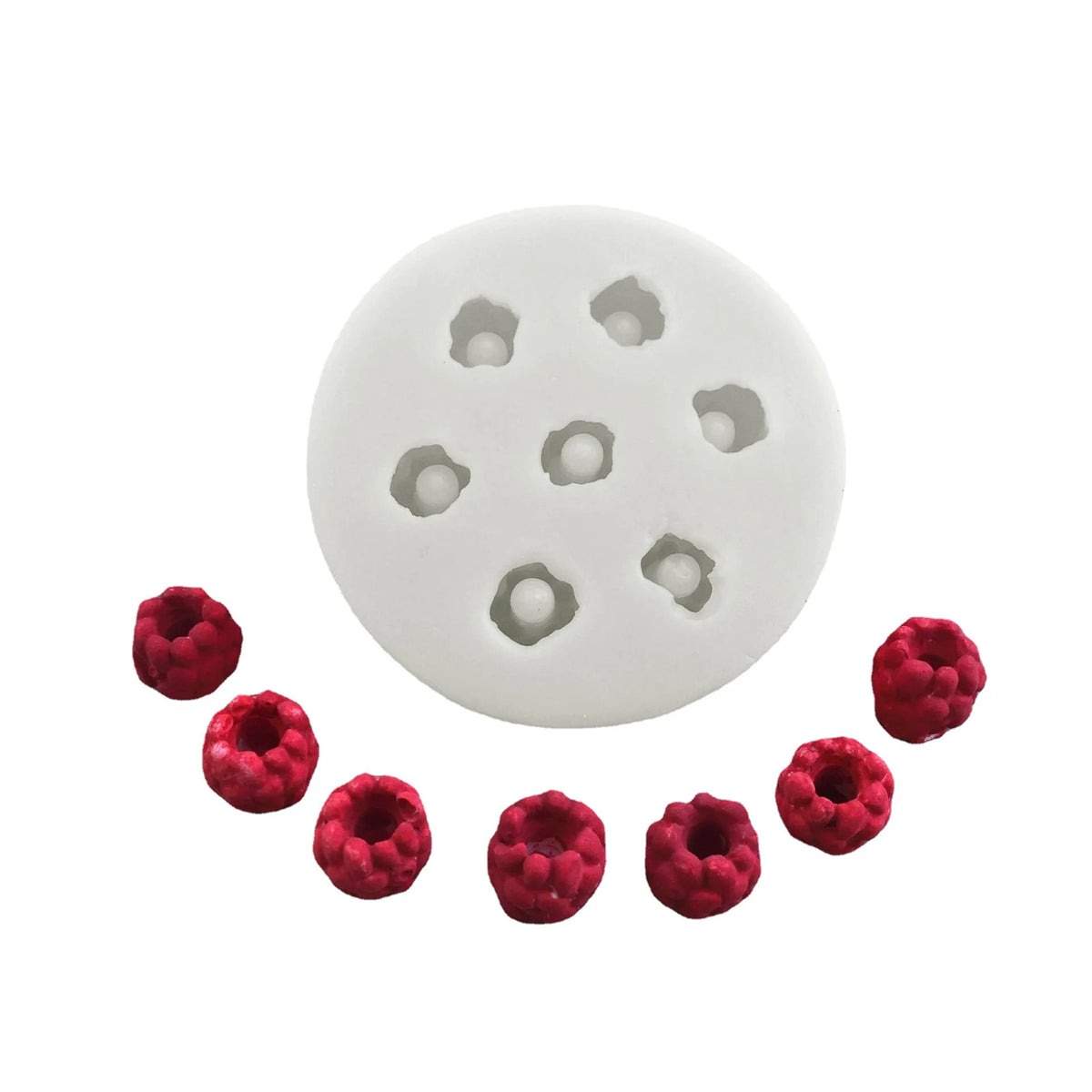 3d Blueberry Raspberry Shape Silicone Mold Sugar Craft