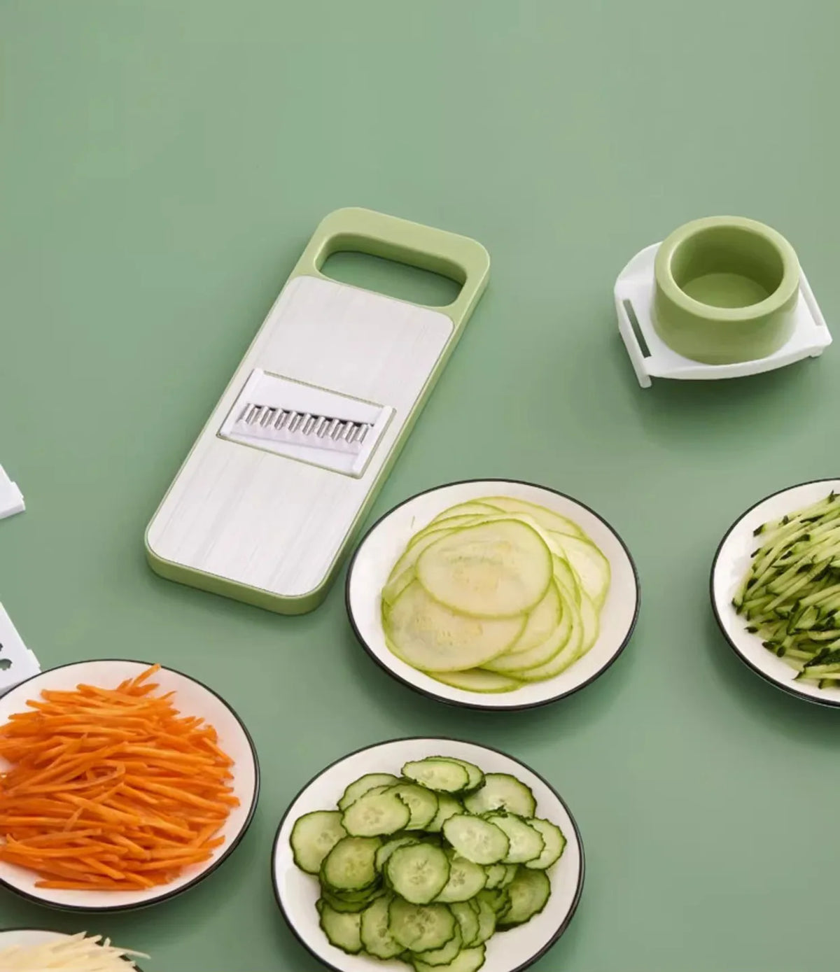 Essentials Multi-Functional Vegetable Cutter Shredder Stainless