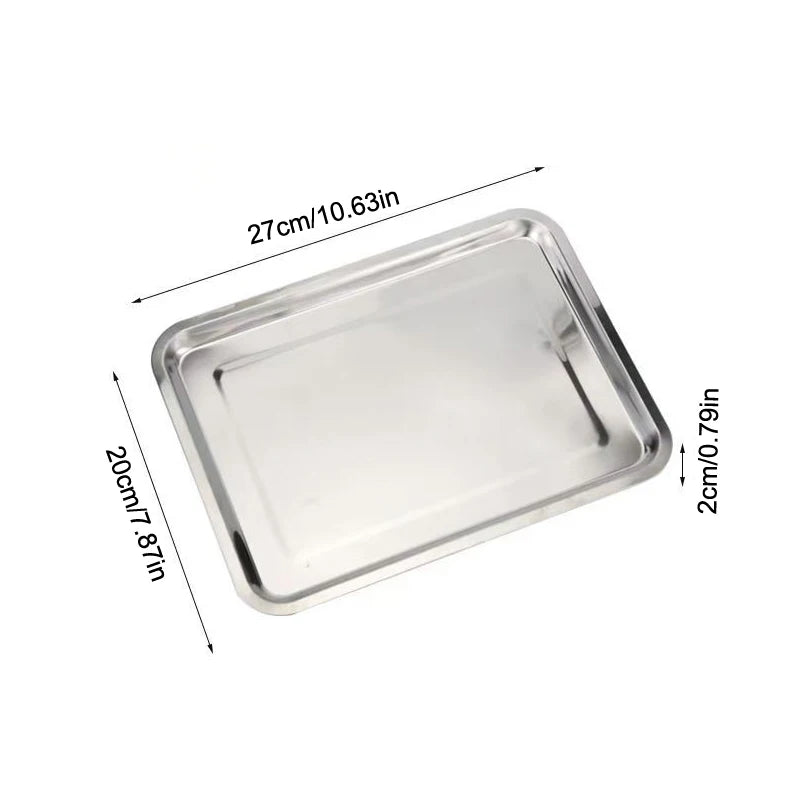 Stainless Steel Baking Tray Removable Cooling Rack Non-Stick