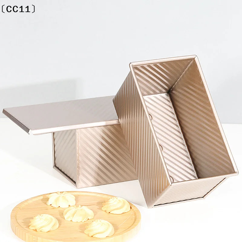 1pcs Rectangle Loaf Pan Cover Oven Baking Mould