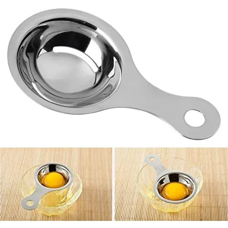 Egg Yolk Separator Stainless Steel Eggs White Filter