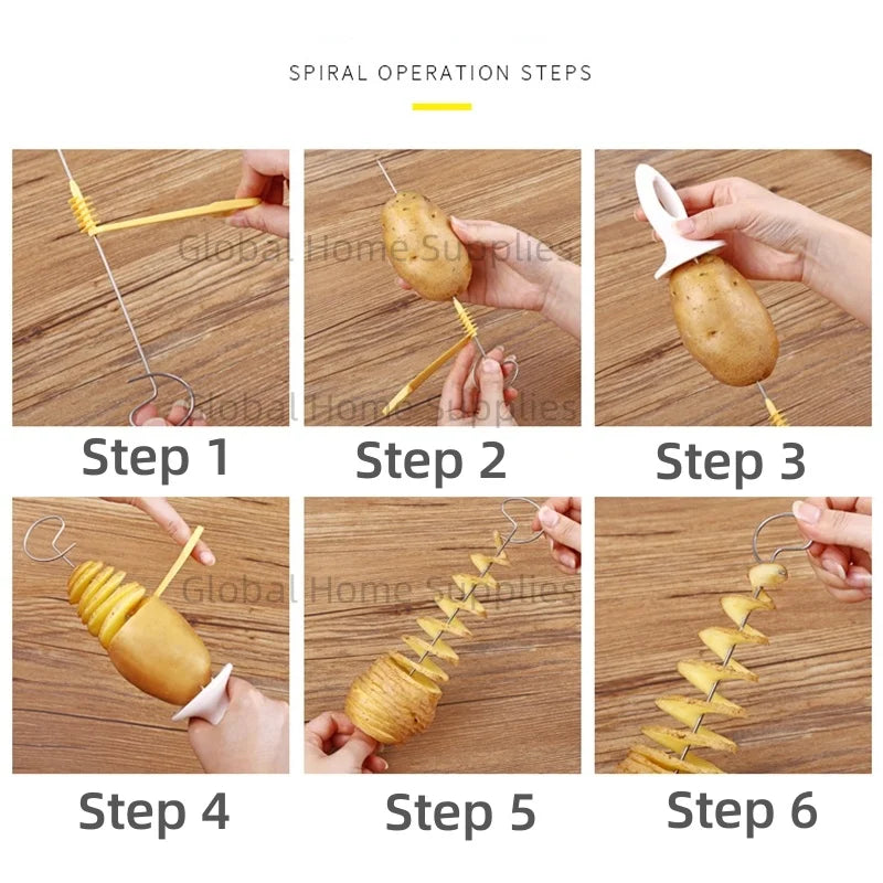 Spiralizer Chips Maker 10 Extra Spiral Slicer Blade