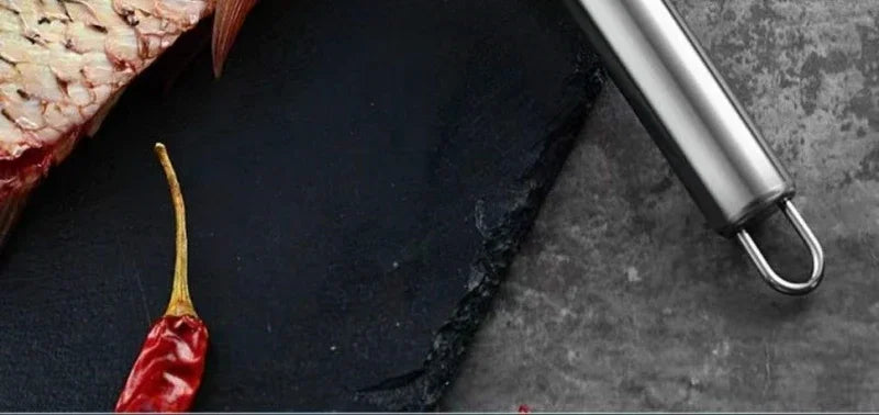 Stainless Steel In Fish Scale Knife Cut/Scrape/Digging Fish
