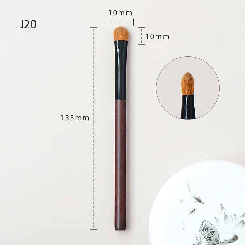 Soft Tiny Tips Goat Hair Handmade Makeup Brush