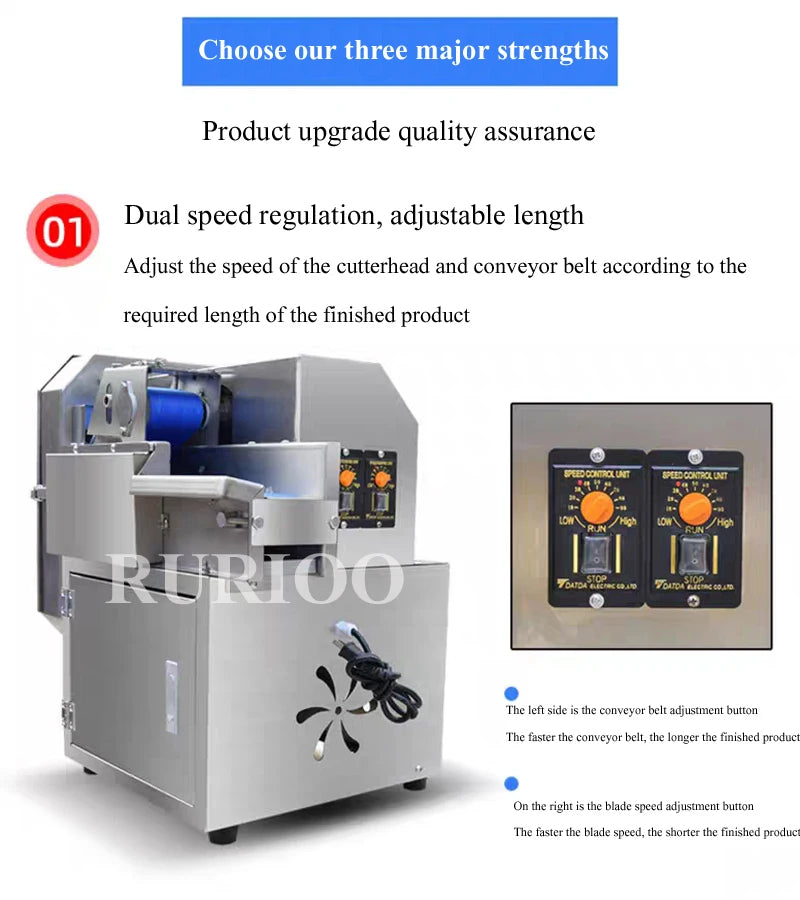 Commercial Vegetable Cutter Stainless Steel Electric Slicer Cut