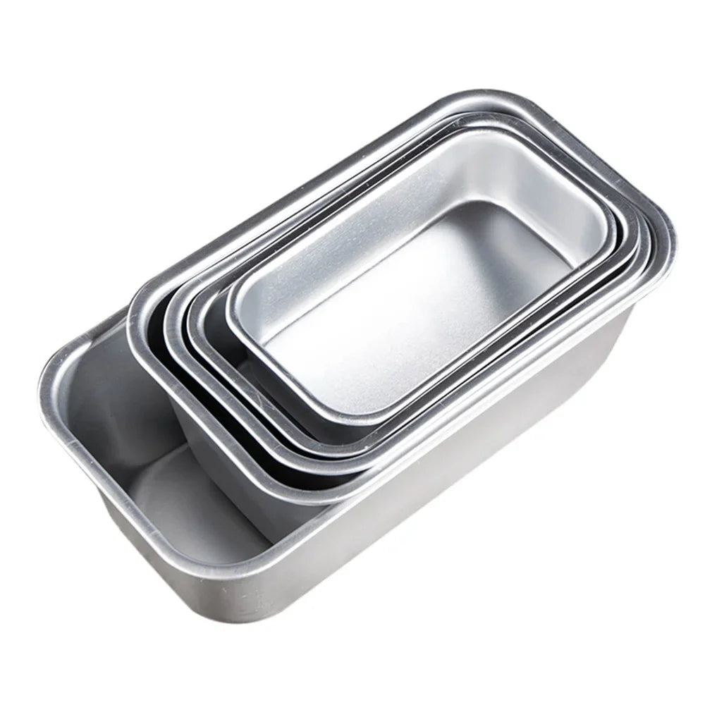Size Aluminium Loaf Pan Rectangle Baking Cake Mold