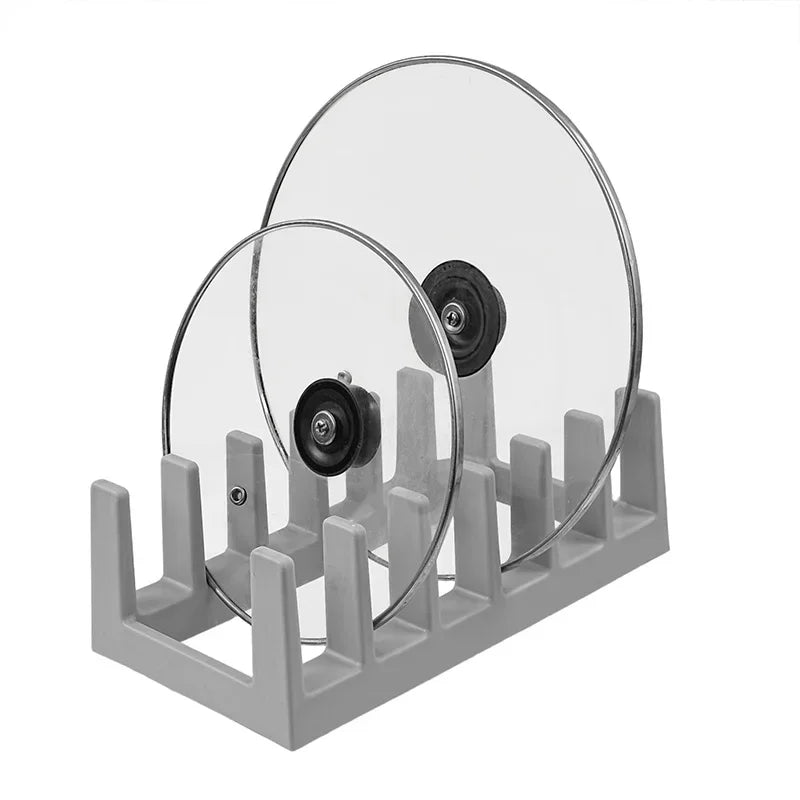 Pot Lid & Dish Rack Plastic Organizer Plates