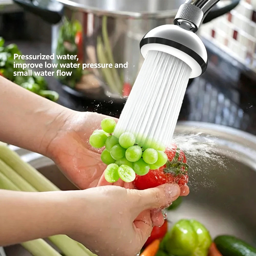 Faucet Adapter Built-In Purification Filter 360 Rotation Faucet
