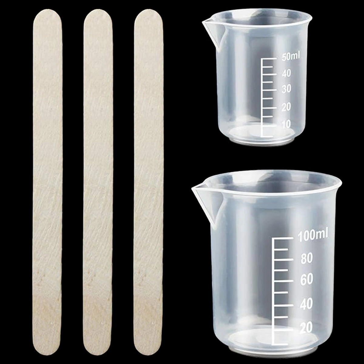 5/20 Epoxy Resin Casting Kit Including 5pcs 50ml