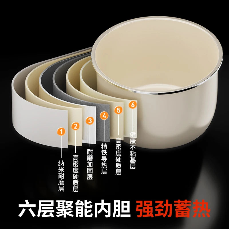 Electric Pressure Cooker Stainless Steel Smart Rice Cooker
