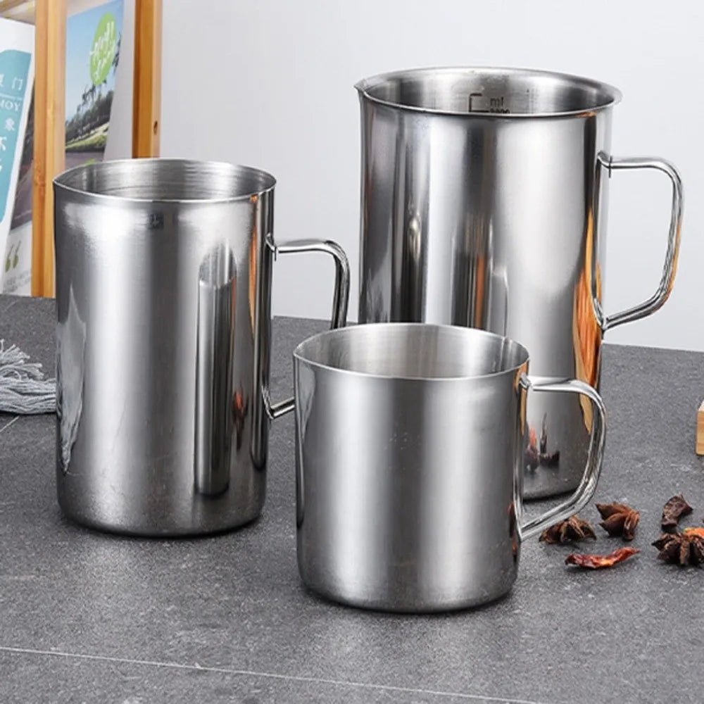 Stainless Steel Laboratory Beaker Scale Graduation Large Capacity