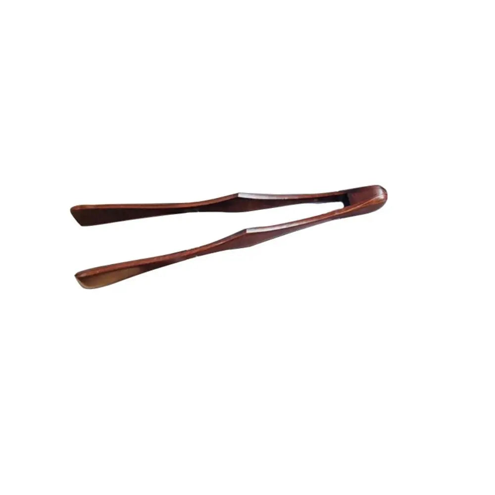 Utensil Wooden Tongs Anti-Slip Handle Salad Bacon Steak