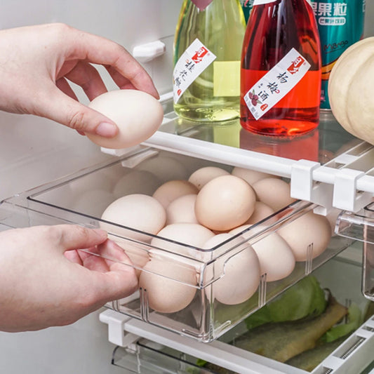 Refrigerator Organizer Storage Box Food Container Plastic