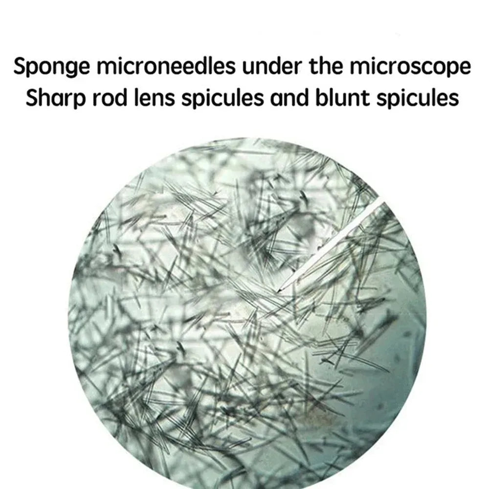 Vial Sponge Spicule Bio-Microcrystalline Kit Clean Pores Coarse