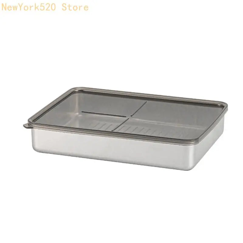 Stackable Meal Prep Boxes Stainless Steel Container Sealing