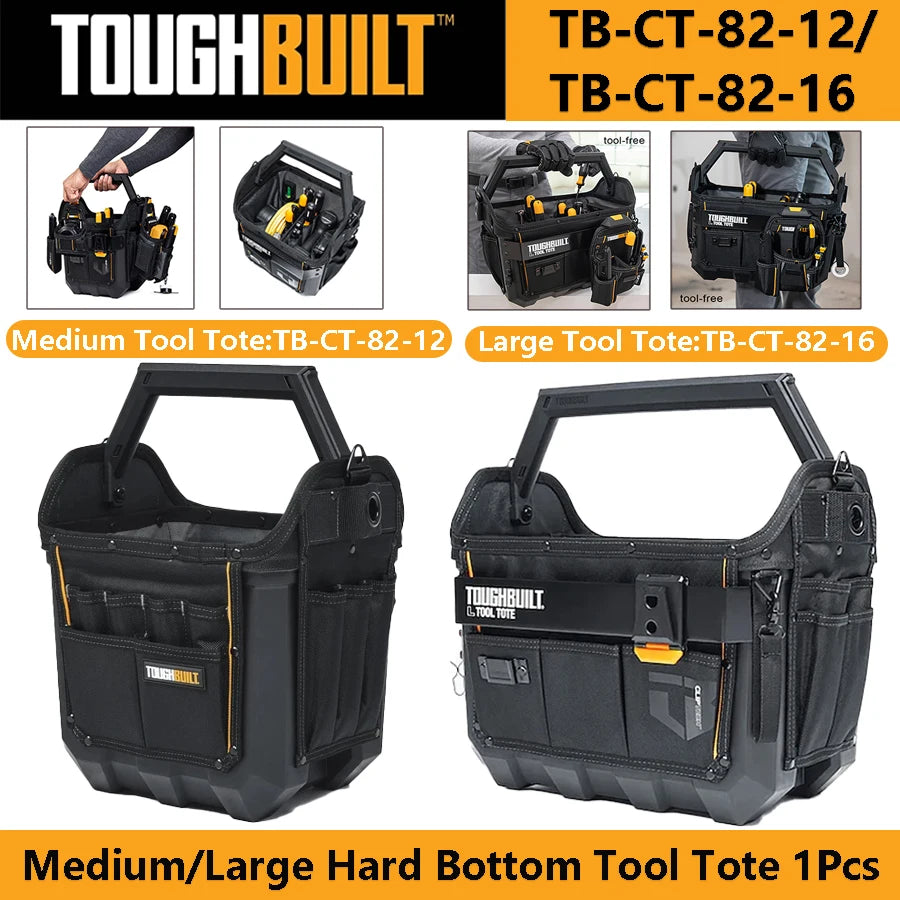 Toughbuilt Tb-Ct-82-12/Tb-Ct-82-16 Medium/Large Tote 1pcs Oxford