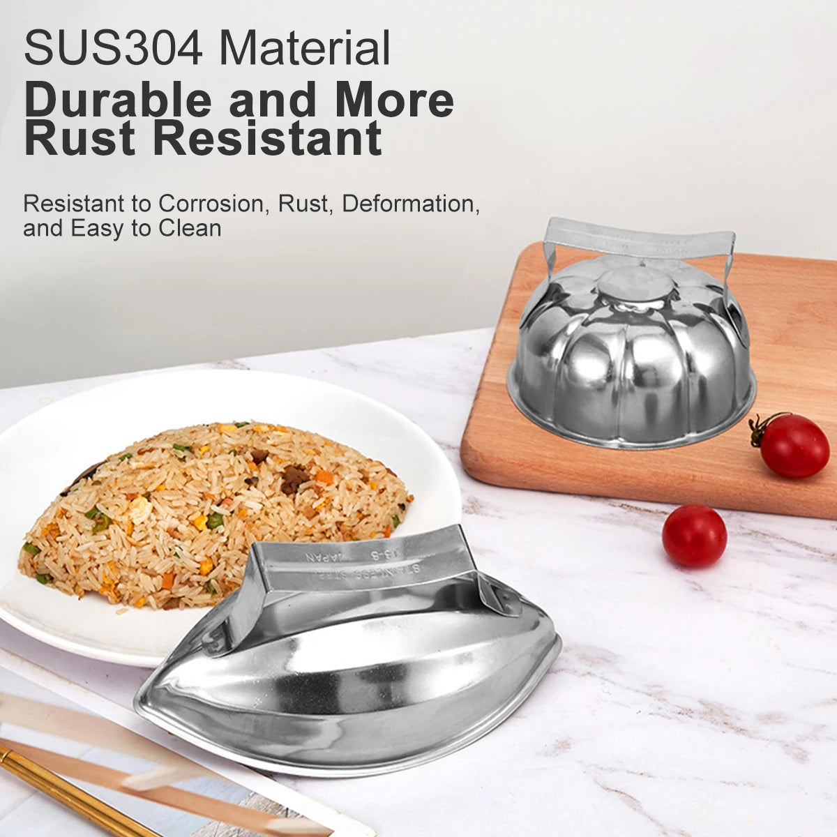 Omurice Mold Japanese-Style 304 Stainless Steel Boat-Shaped