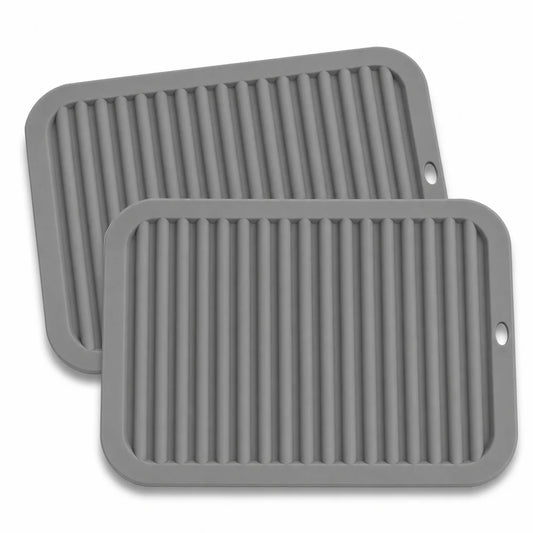 1pc Silicone Dish Drying Mat Silicone Trivets Pots