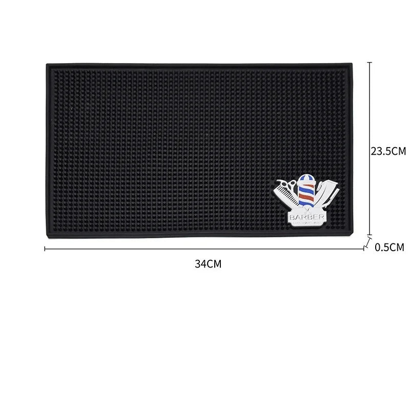 Salon Barber Mat Nonslip Barbershop Counter Mat Pvc