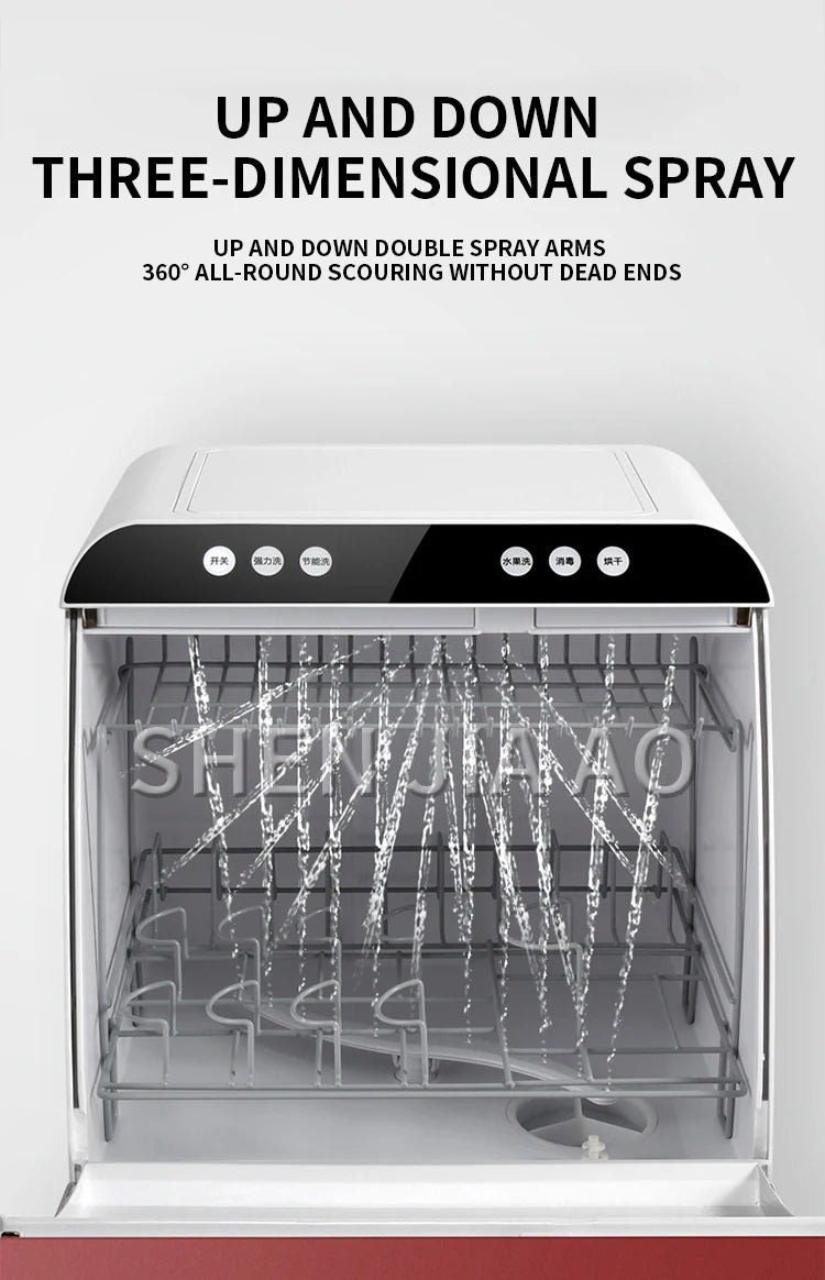1200w Dishwasher Washing Machine Fully Automatic Dishwashers