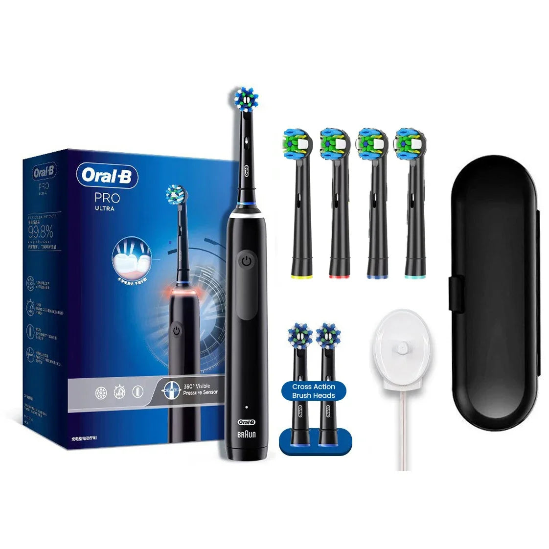 Oral Pro4 / Pro2 Smart Sensor Electric Toothbrush