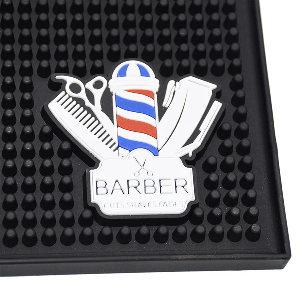 Salon Barber Mat Nonslip Barbershop Counter Mat Pvc
