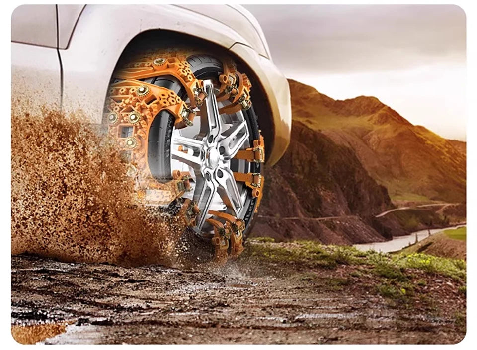 Automobile Snow Chains Winter Tire Anti-Skid Chain 165-255mm
