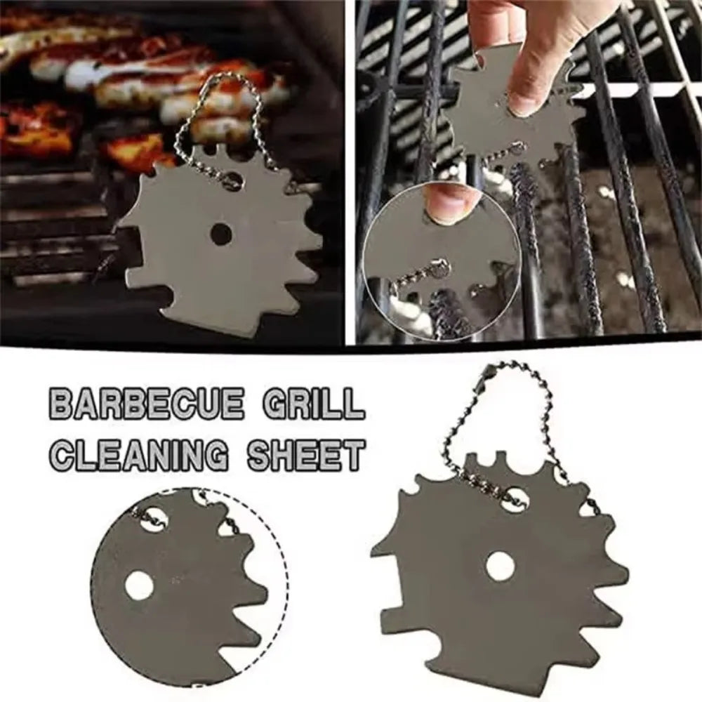 Metal Bbq Grills Grate Cleaner Cleaning Barbecue Scraper