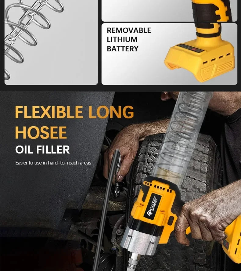 Electric Goddess Electric Grease Gun Led Oil Injector