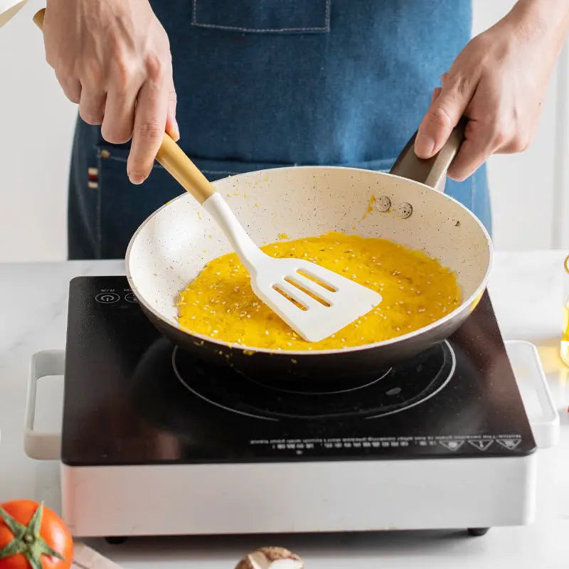 Food Grade Silicone Cooking Utensils Turner Tongs Spatula