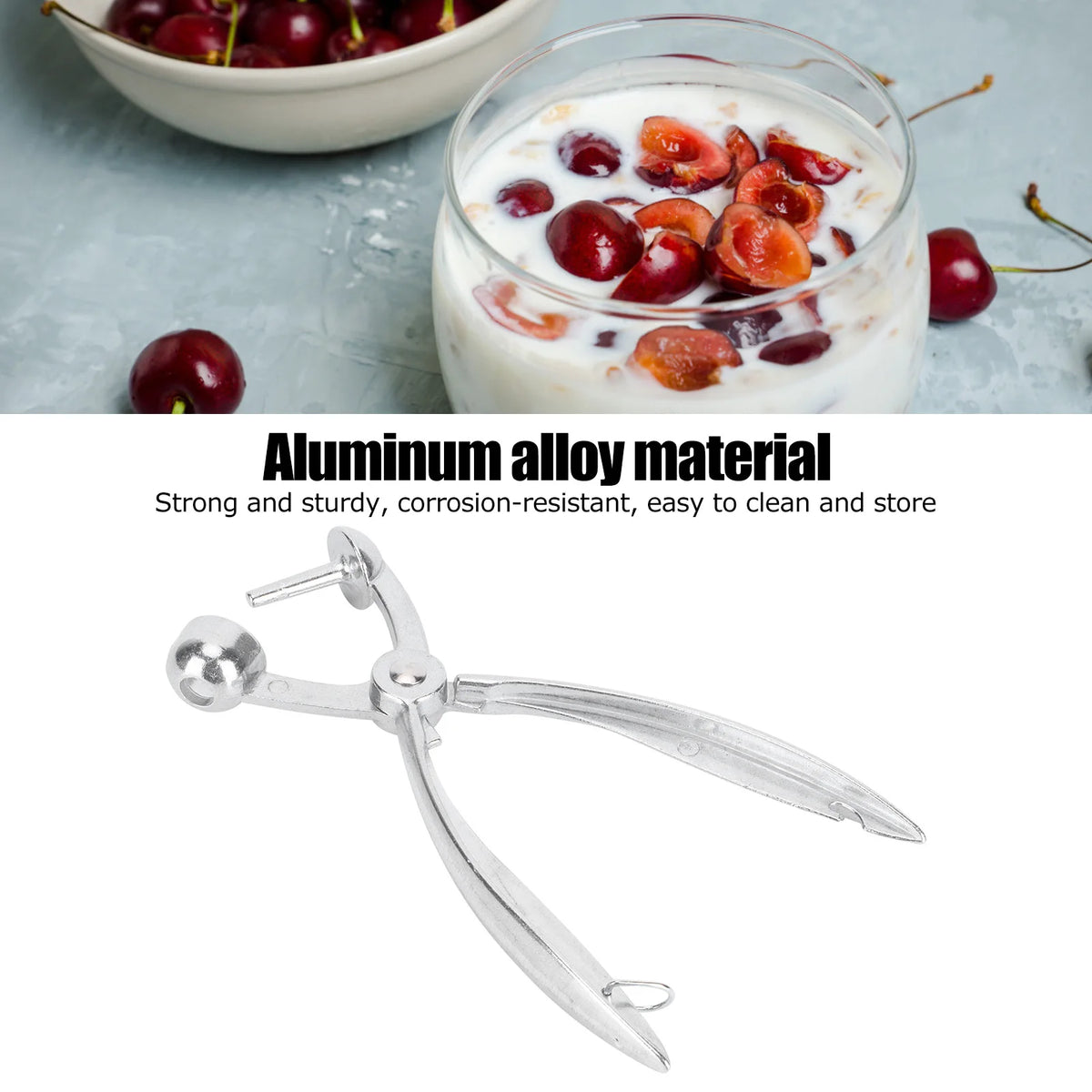 Cherry Pitter Cherry Seed Remover Pitter Aluminum Alloy