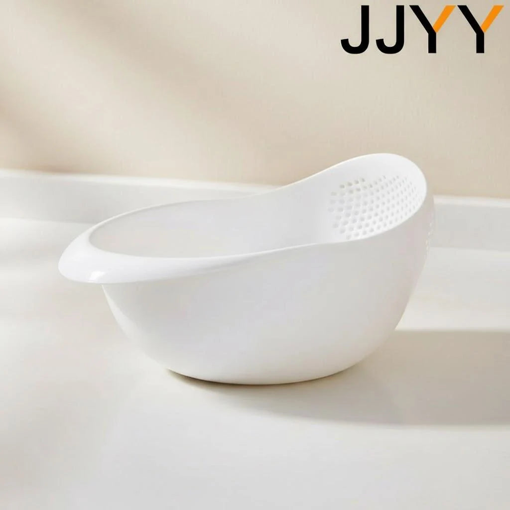 Sink Drainer Plastic Colander Handle Rice Strainer Bowl