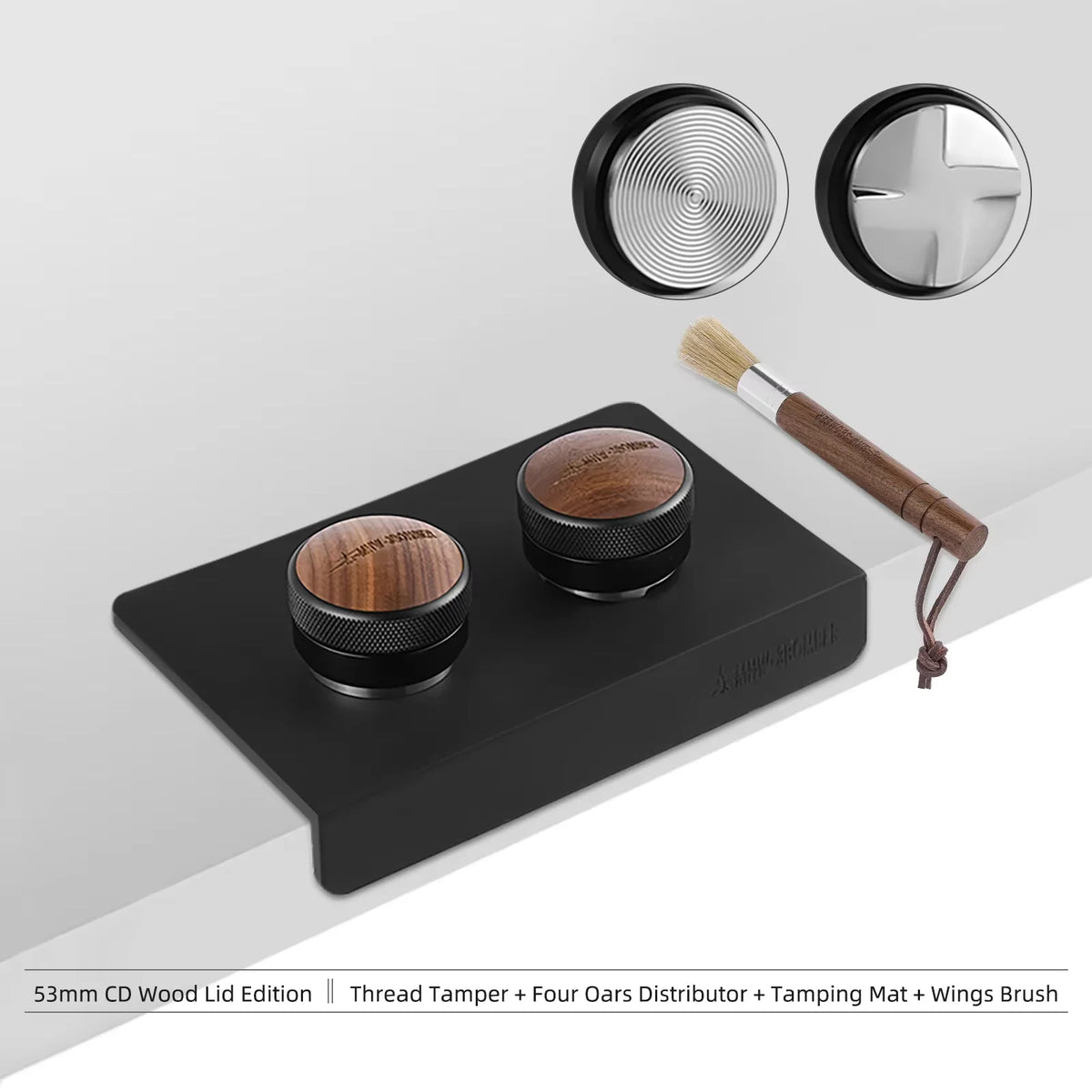 Mhw-3bomber 51/53/58mm Espresso Tamper Coffee Distributor