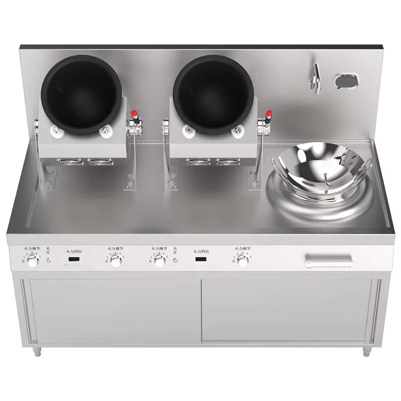 Robot Chef Commercial Automatic Intelligent Cooking Robot Gas