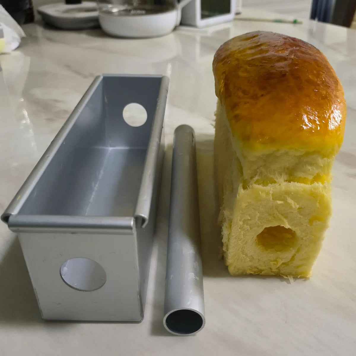 Rectangle Travel Cake Mold Toast Box Oven Baking