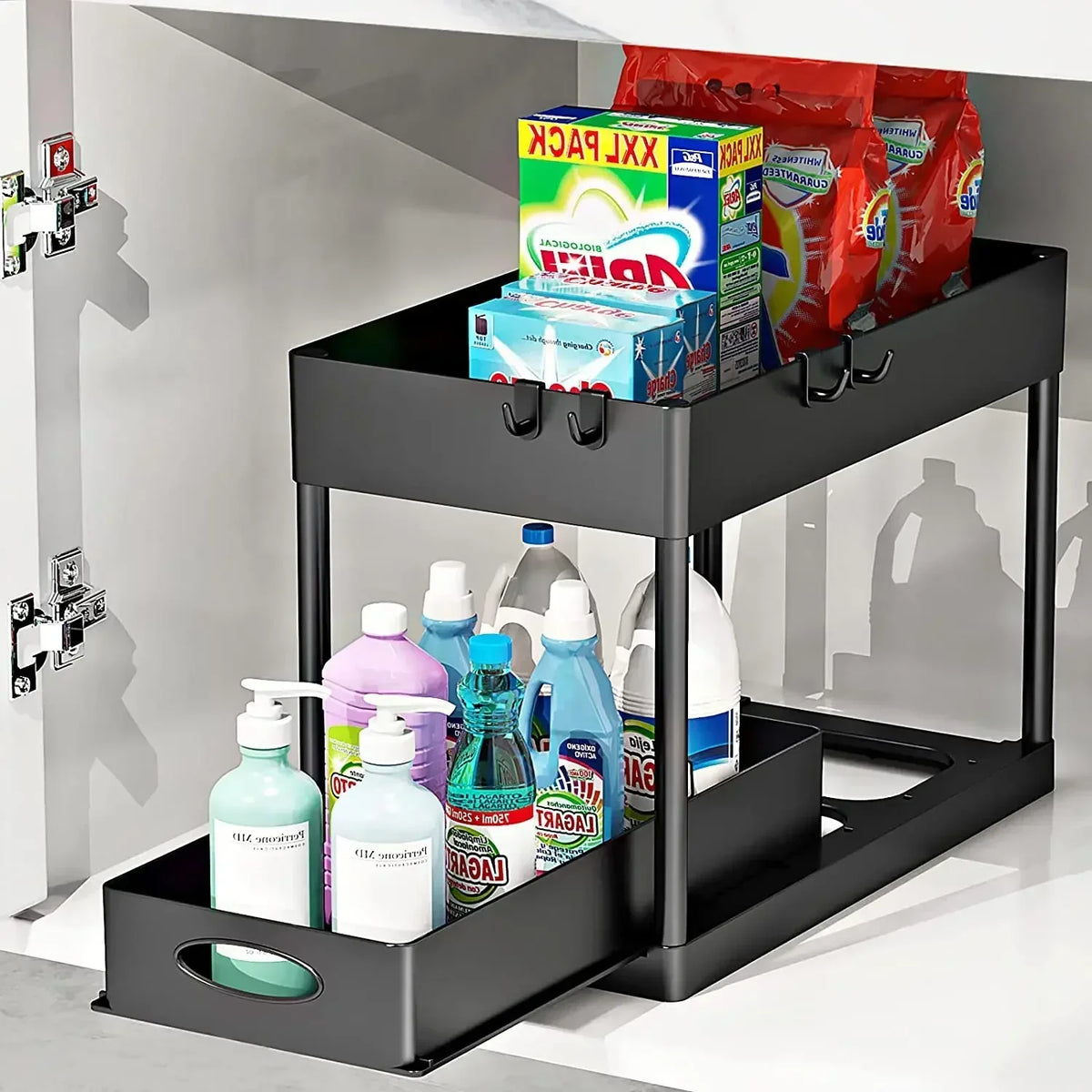 Tier Under Sink Organizer Sliding Cabinet Basket Organizer
