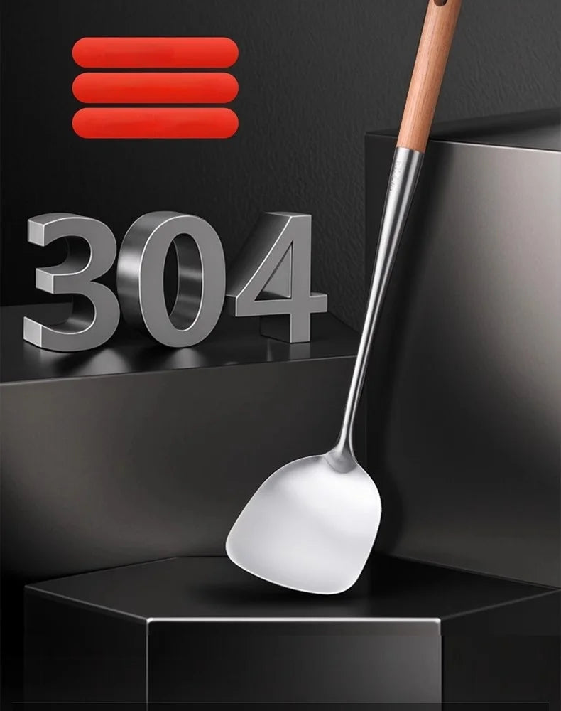 Gianxi Stainless Steel Spatula Spatula Spoon Cooking Utensils
