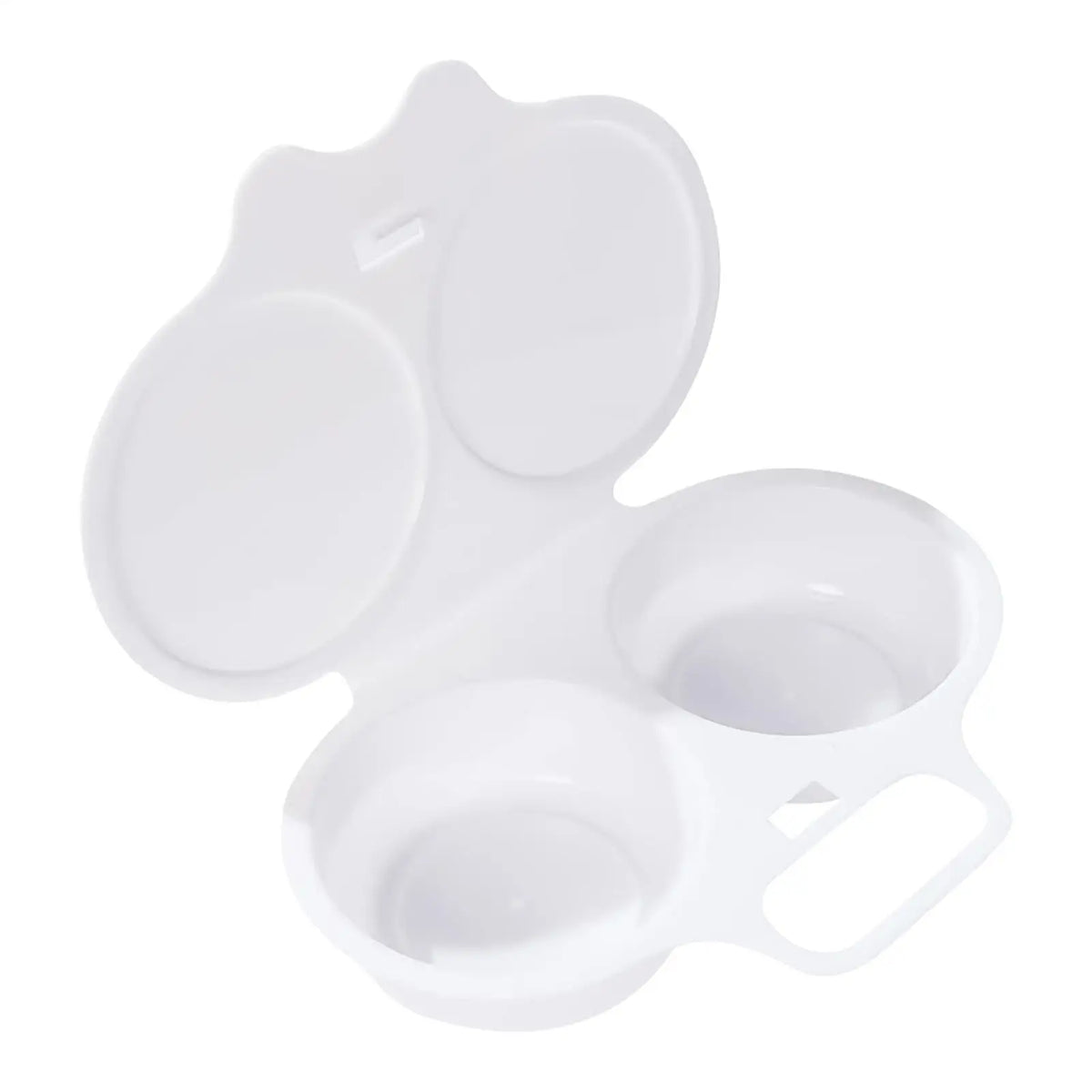 Food Grades Plastic Microwave Cooking Eggs Steamer Convenient