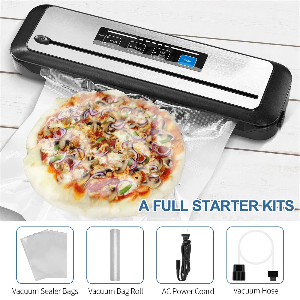 Inkbird Ink-Vs01 Vacuum Sealer Automatic Sealing Machine 5x
