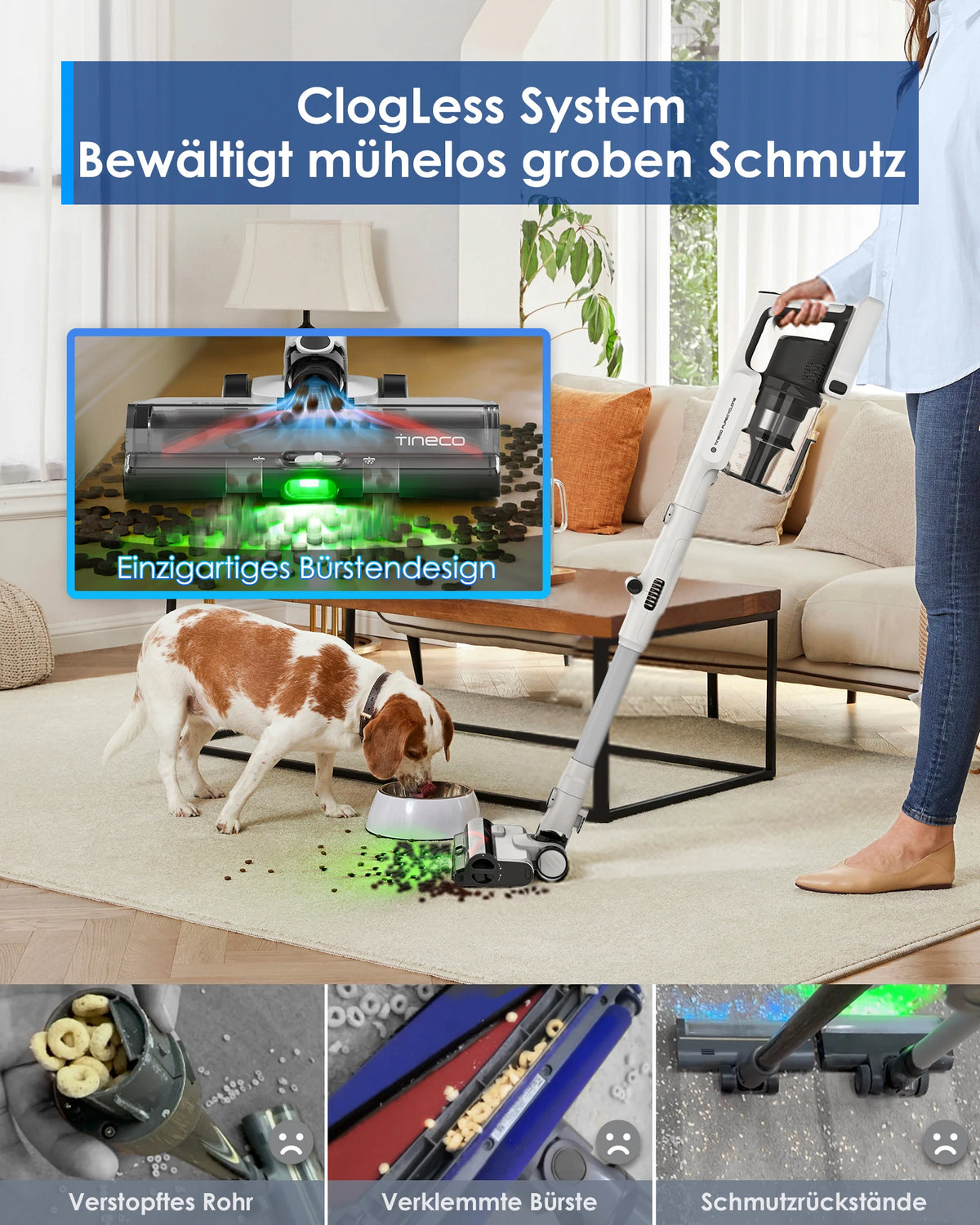 Tineco Pure One A50s Cordless Stick Vacuum Cleaner